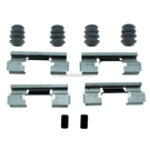 2007 Jeep Commander Disc Brake Hardware Kit 1