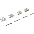 1978 Ford Fiesta Disc Brake Hardware Kit 2