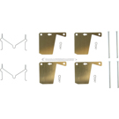 1976 Mercury Capri Disc Brake Hardware Kit 1