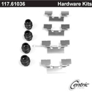 Centric Parts 117.61036 Disc Brake Hardware Kit 2