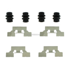 2003 Jaguar S-Type Disc Brake Hardware Kit 1