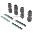 2007 Jeep Commander Disc Brake Hardware Kit 2