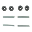2007 Jeep Commander Disc Brake Hardware Kit 1