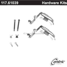 2000 Mercury Cougar Disc Brake Hardware Kit 2
