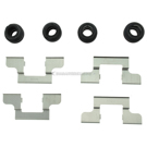 2012 Ford Mustang Disc Brake Hardware Kit 2