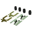 2000 Mercury Sable Disc Brake Hardware Kit 3