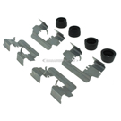 2012 Chevrolet Caprice Disc Brake Hardware Kit 3
