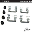 2011 Saab 9-5 Disc Brake Hardware Kit 2