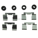2007 Chrysler PT Cruiser Disc Brake Hardware Kit 1