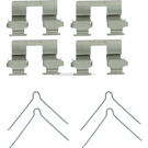 2014 Dodge Dart Disc Brake Hardware Kit 1