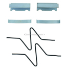 1982 Ford E Series Van Disc Brake Hardware Kit 1