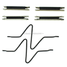 1987 Ford E Series Van Disc Brake Hardware Kit 1