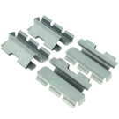 2000 Ford E Series Van Disc Brake Hardware Kit 4