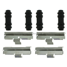 2000 Dodge Ram 3500 Van Disc Brake Hardware Kit 1