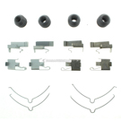 Centric Parts  Ford Excursion Disc Brake Hardware Kit 117.65013