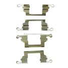 2000 Ford Excursion Disc Brake Hardware Kit 1