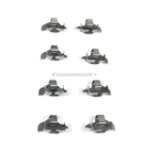 2012 Ford F-450 Super Duty Disc Brake Hardware Kit 3