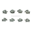 2012 Ford F-450 Super Duty Disc Brake Hardware Kit 1