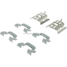 2000 Oldsmobile Bravada Disc Brake Hardware Kit 4