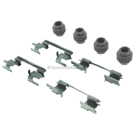 2017 Chevrolet Express Van Disc Brake Hardware Kit 3