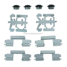 2004 Cadillac Deville Disc Brake Hardware Kit 1