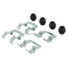 2012 Gmc Terrain Disc Brake Hardware Kit 2