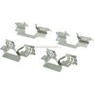 2019 Gmc Yukon Disc Brake Hardware Kit 2