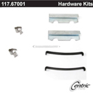 1982 Gmc G3500 Disc Brake Hardware Kit 2