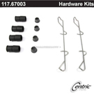 1987 Dodge Dakota Disc Brake Hardware Kit 2