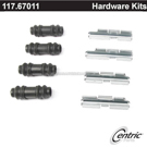 Centric Parts 117.67011 Disc Brake Hardware Kit 2