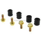1982 Audi 5000 Disc Brake Hardware Kit 2