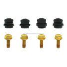 2016 Audi S3 Disc Brake Hardware Kit 1