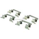 1994 Hyundai Excel Disc Brake Hardware Kit 2