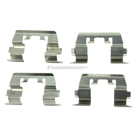 1994 Hyundai Excel Disc Brake Hardware Kit 1