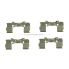 1987 Nissan D21 Disc Brake Hardware Kit 1