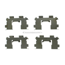 2000 Chevrolet Tracker Disc Brake Hardware Kit 1
