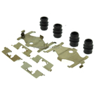 1992 Nissan Maxima Disc Brake Hardware Kit 2