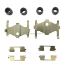 1992 Nissan Maxima Disc Brake Hardware Kit 1