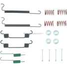 2017 Chevrolet Spark Drum Brake Hardware Kit 1