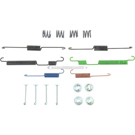 1995 Hyundai Accent Drum Brake Hardware Kit 1