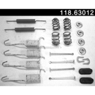 1987 Dodge Mini Ram Drum Brake Hardware Kit 3