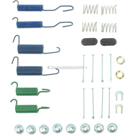 1973 Ford E Series Van Drum Brake Hardware Kit 1