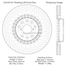 2007 Lexus GS350 Brake Rotor 5