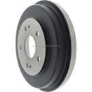Centric Parts 122.40012 Brake Drum 4