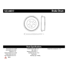 2000 Toyota Tacoma Brake Drum 3