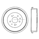 2000 Toyota Tacoma Brake Drum 4