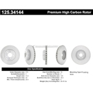 Centric Parts 125.34144 Brake Rotor 5
