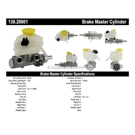 2007 Jaguar X-Type Brake Master Cylinder 9