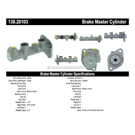 1987 Jaguar XJ6 Brake Master Cylinder 8