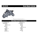 Centric Parts 130.33129 Brake Master Cylinder 3